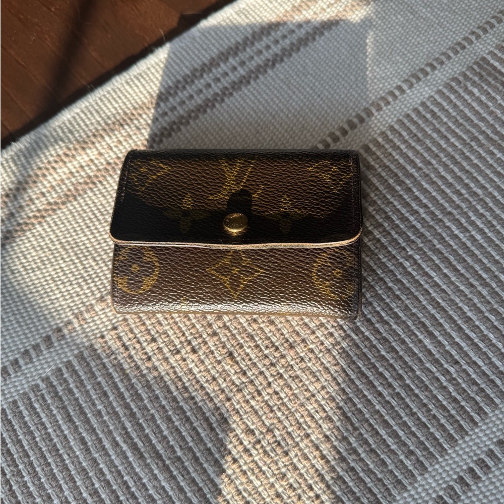 sold- Louis Vuitton Compact Card Monogram Wallet